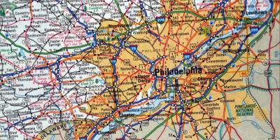 Harta e Philadelphia pa