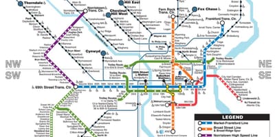 Metro Philadelphia hartë